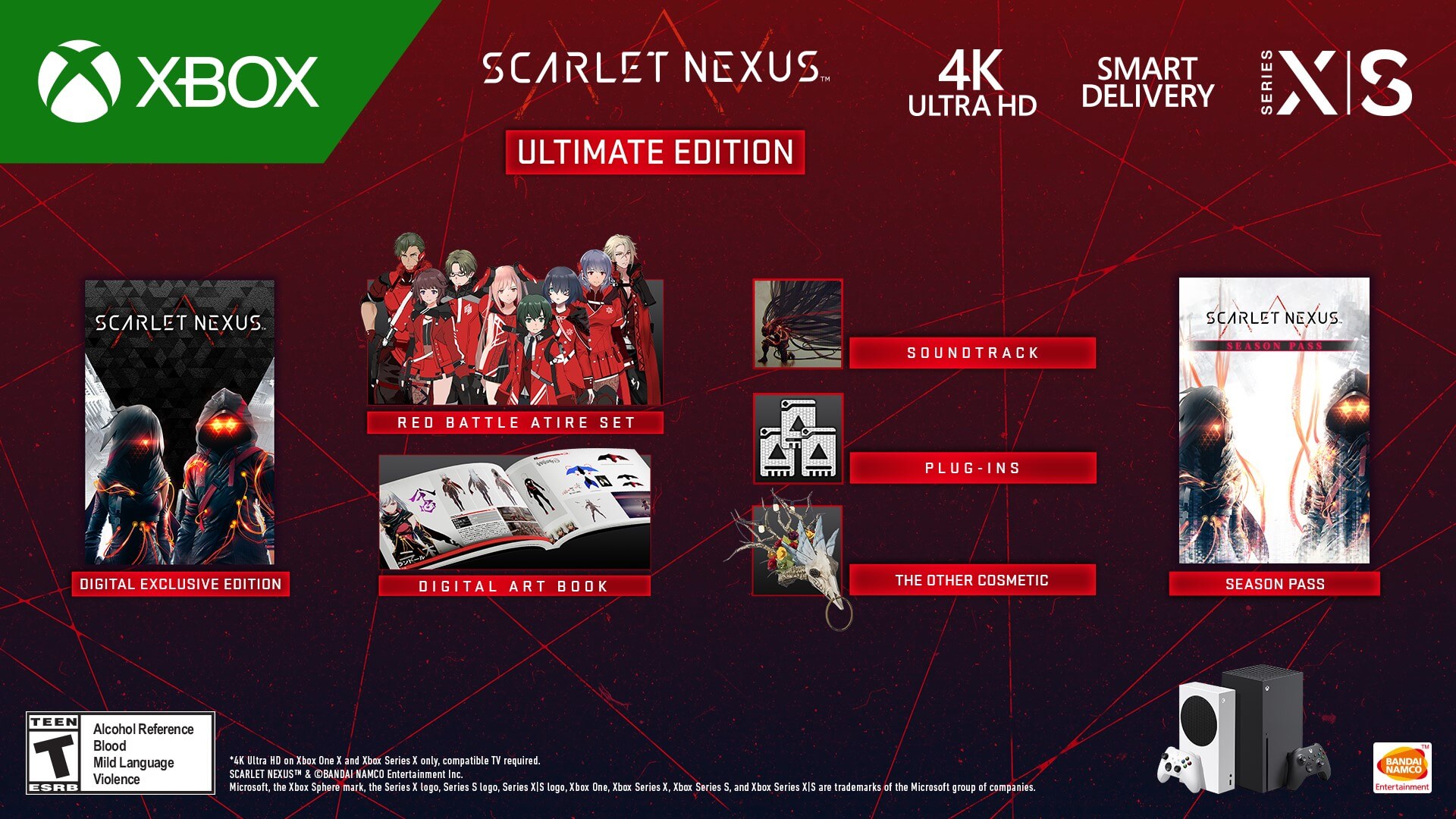 scarlet nexus bandai namco store