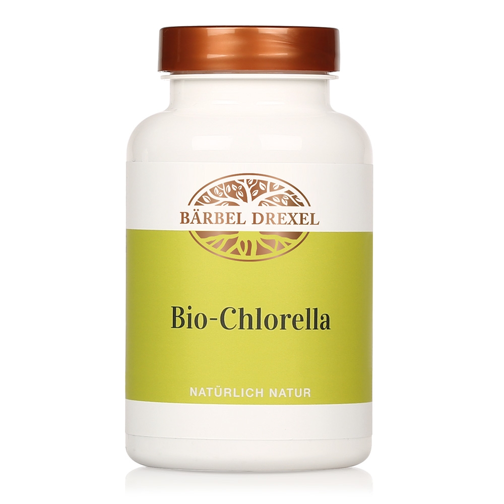 Bio-Chlorella Presslinge - mit Chlorophyll, Vitamin A, Eisen und Beta-Carotin