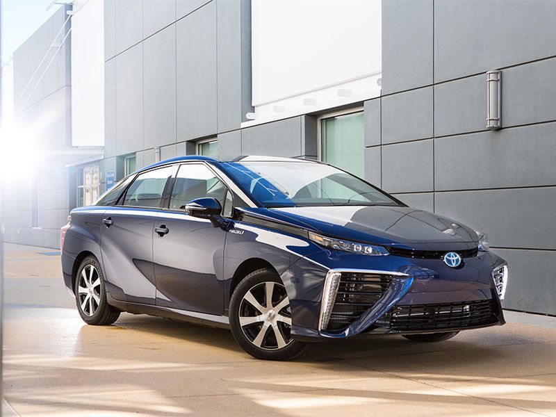 2016 Toyota Mirai Fuel Cell Vehicle ・  Photo by Toyota 
