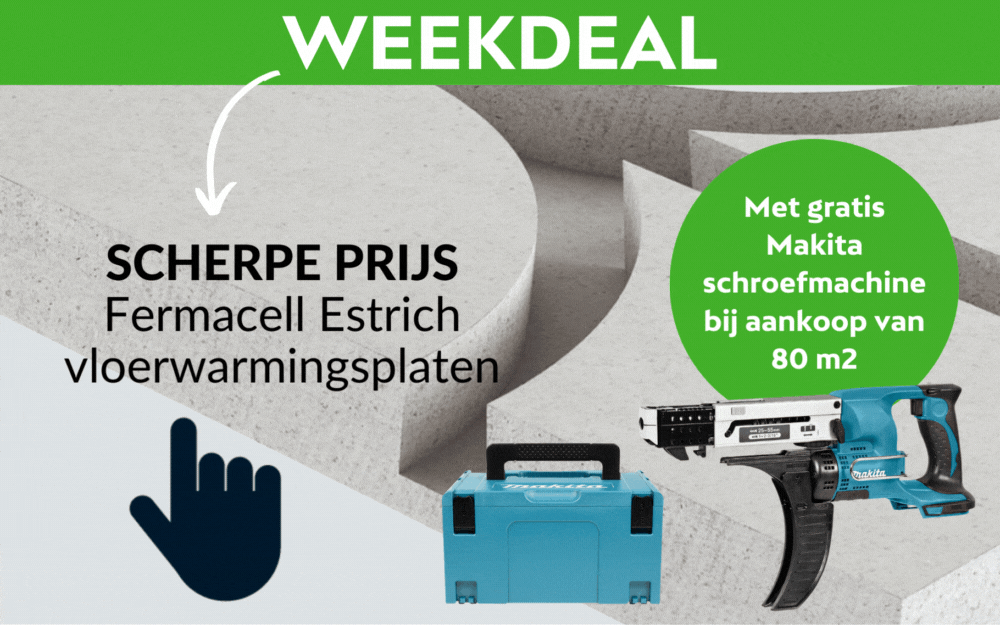 fermacell therm25 vloerverwarming