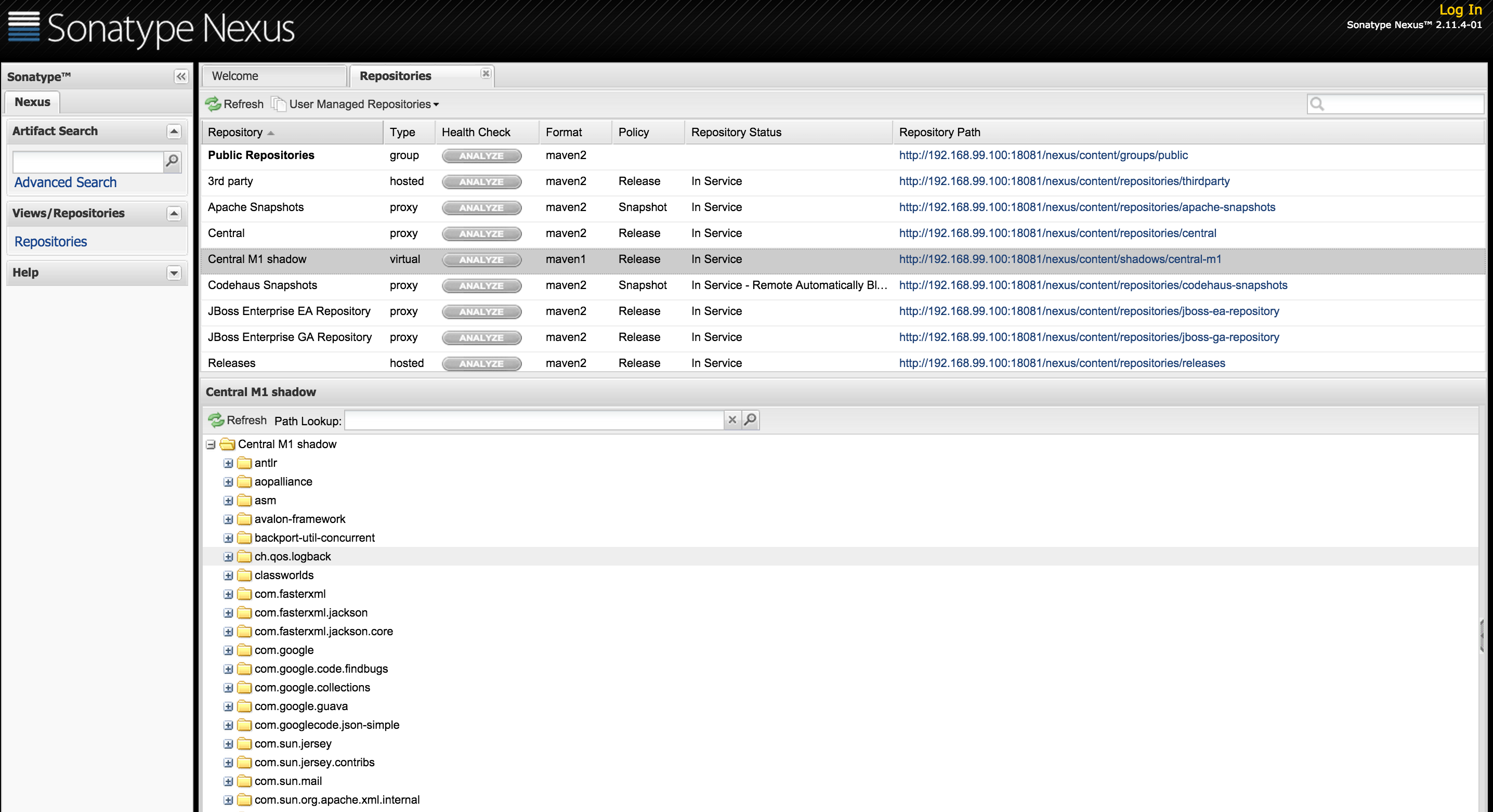 Nexus Proxy Repository