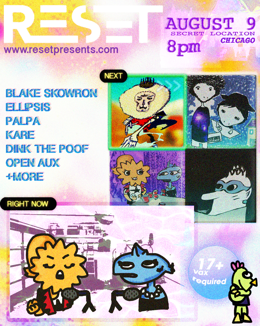 Beats Popup w/ Blake Skowron, ell!psis, palpa, & more flyer