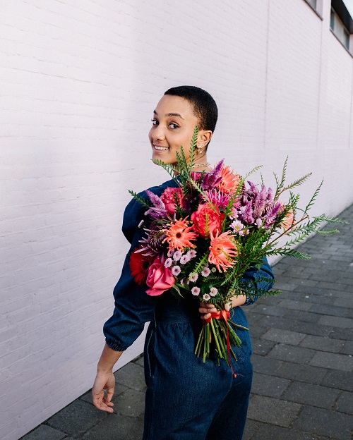 Le plaisir de recevoir et d'offrir des fleurs