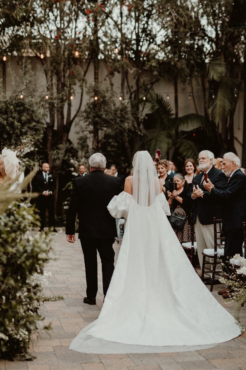 bride and father