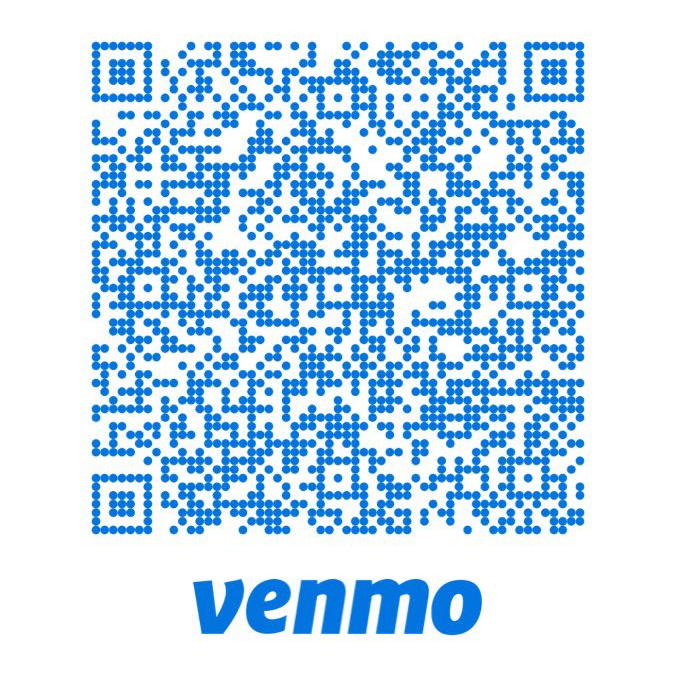 Venmo QR Code for donations