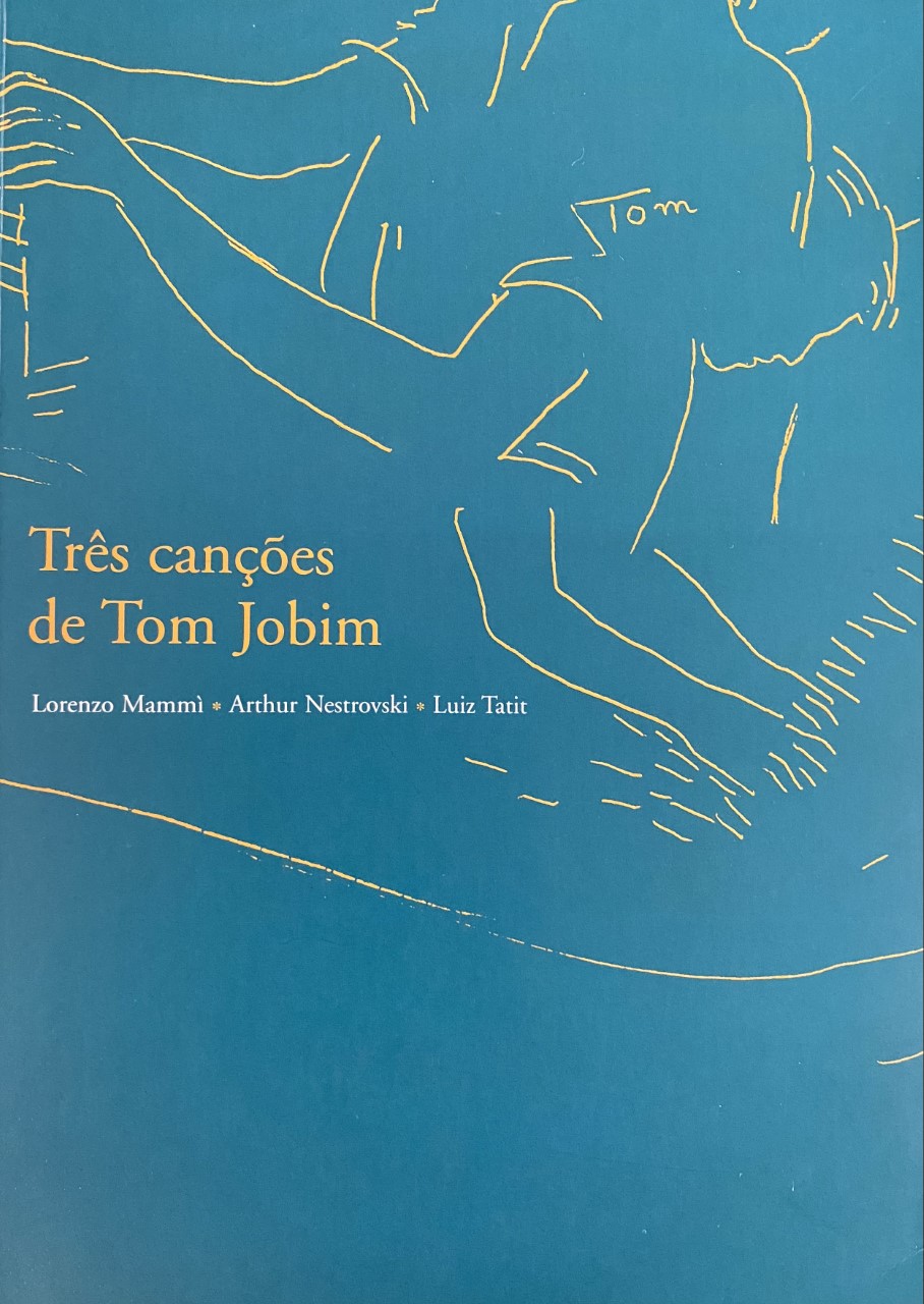 capa do livro Três Canções de Tom Jobim
