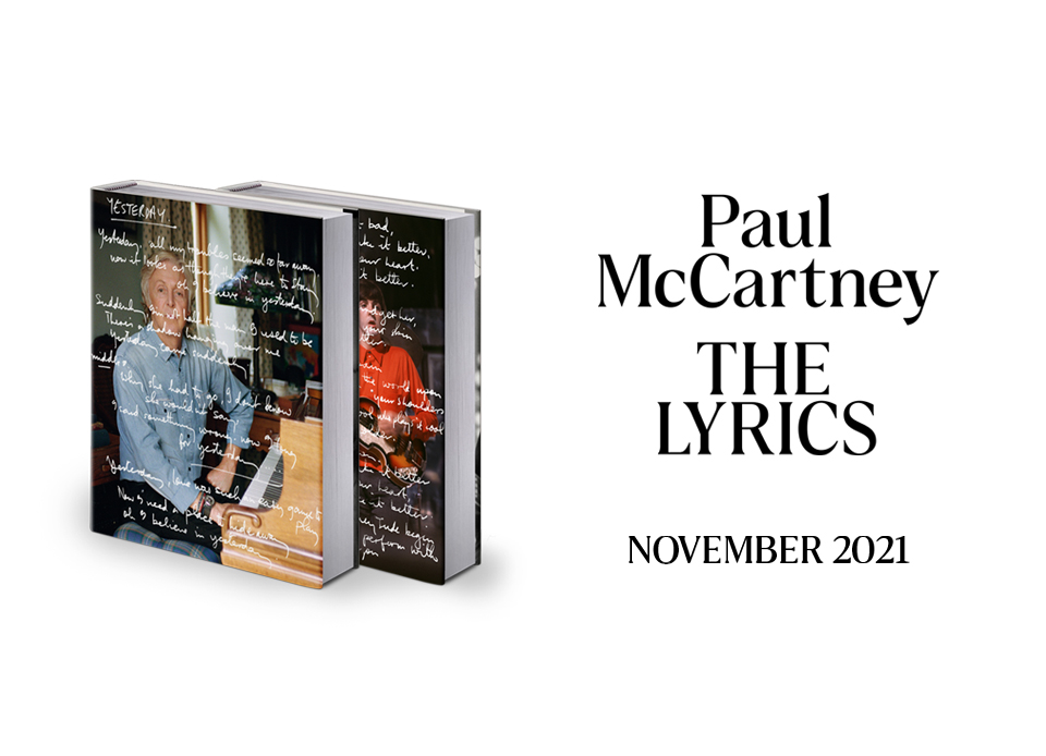 Paul McCartney | News | 'THE LYRICS: 1956 to the Present' to be