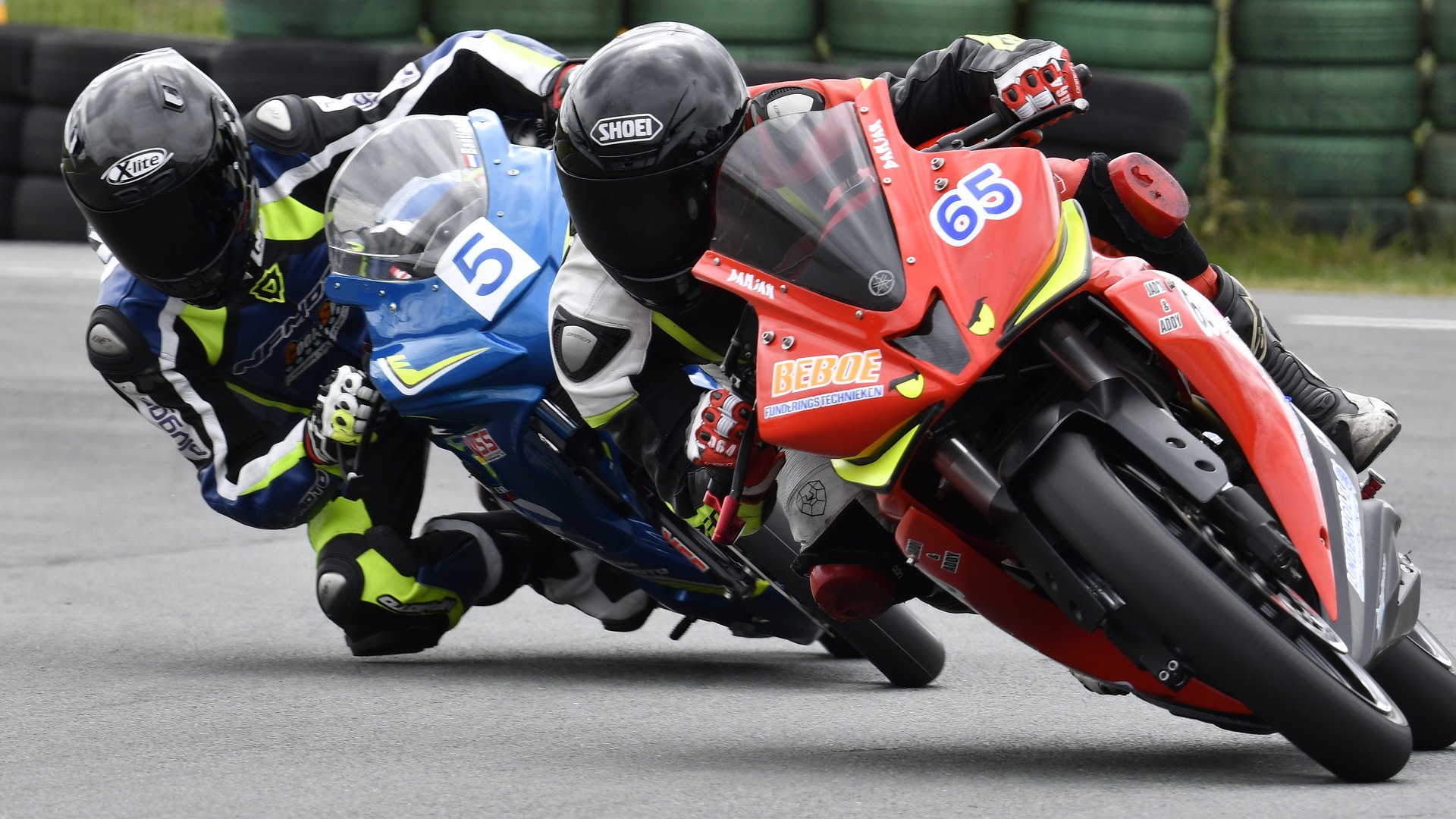 Race motorhandschoenen