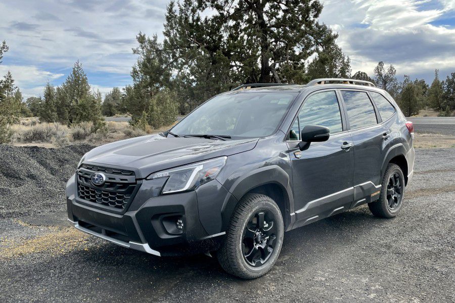 2022 Subaru Forester Wilderness Front Quarter ・  Photo by Nicole Wakelin