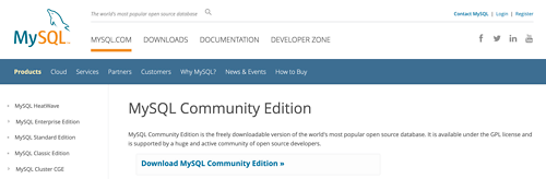 MySQL Screenshot
