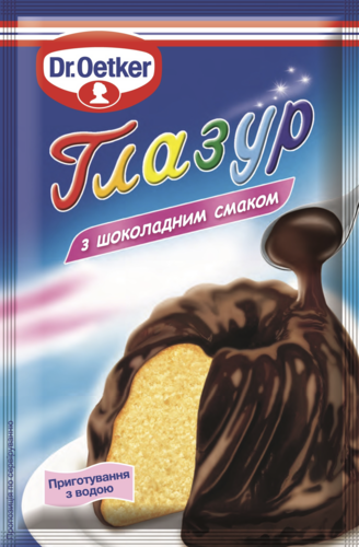 Глазур з шоколадним смаком - Продукти