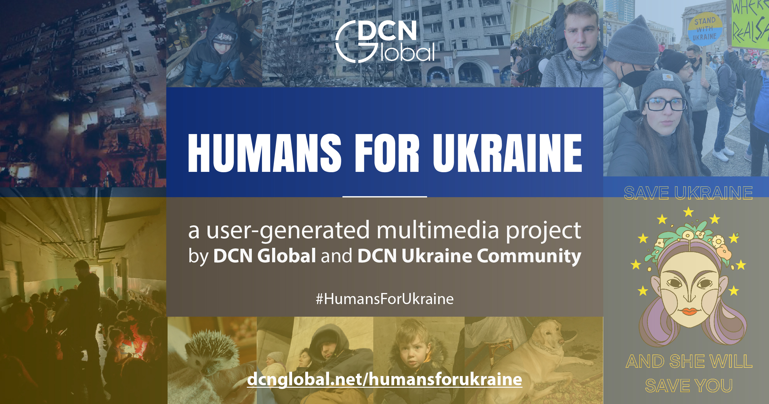 «Humans for Ukraine», la guerra raccontata dalla società civile ucraina