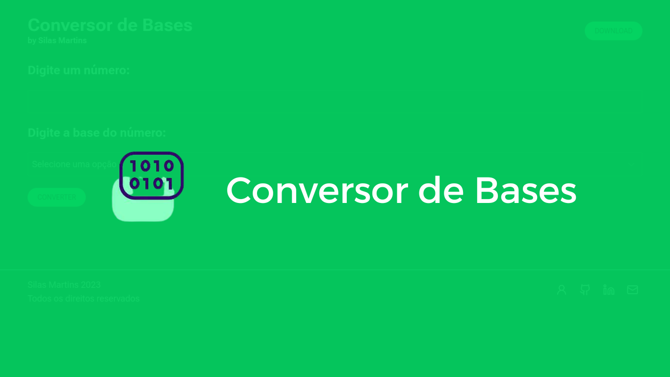 Thumbnail do projeto Conversor de Bases