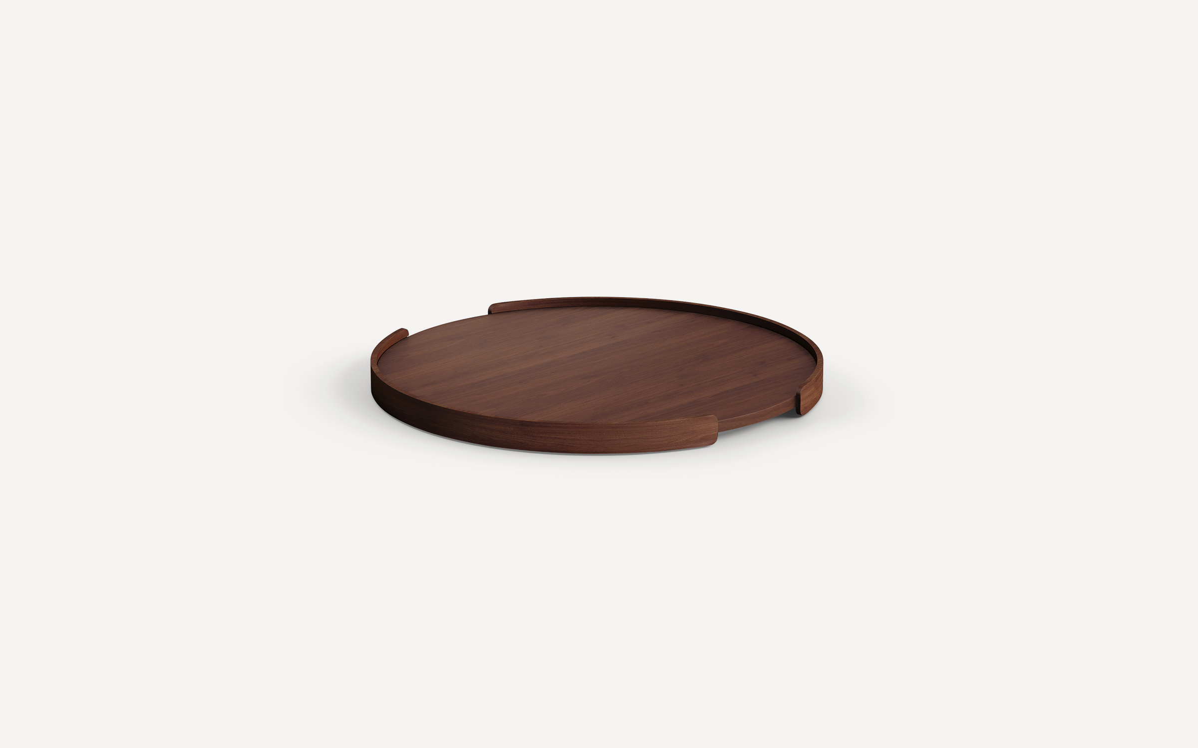 GERNER Round Wooden Tray