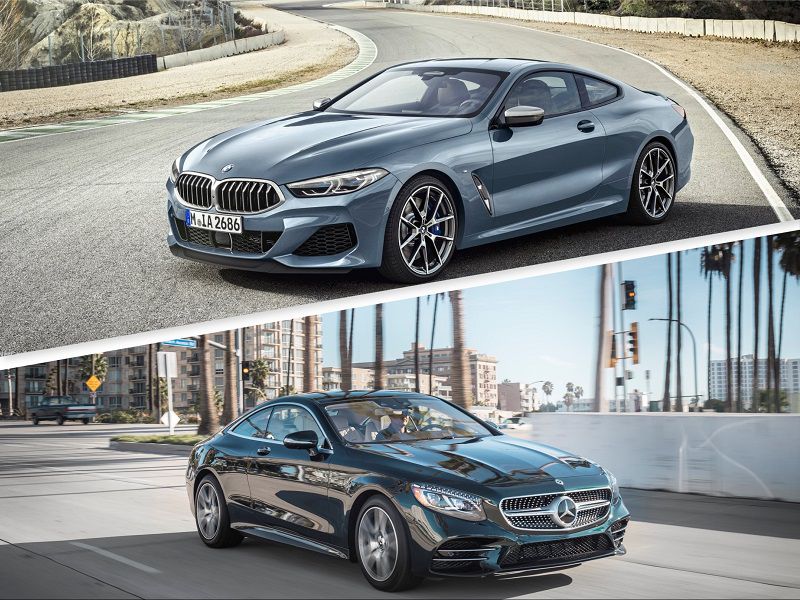 2019 Mercedes Benz S Class Coupe BMW 8 Series Coupe ・  Photo by BMW / Mercedes-Benz
