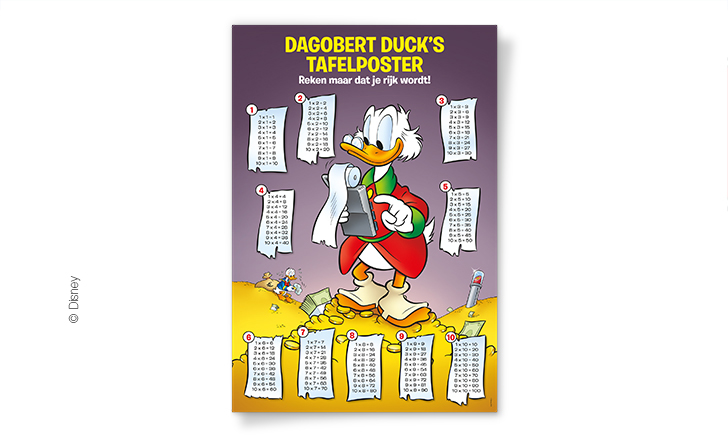 Donald Duck Poster - School