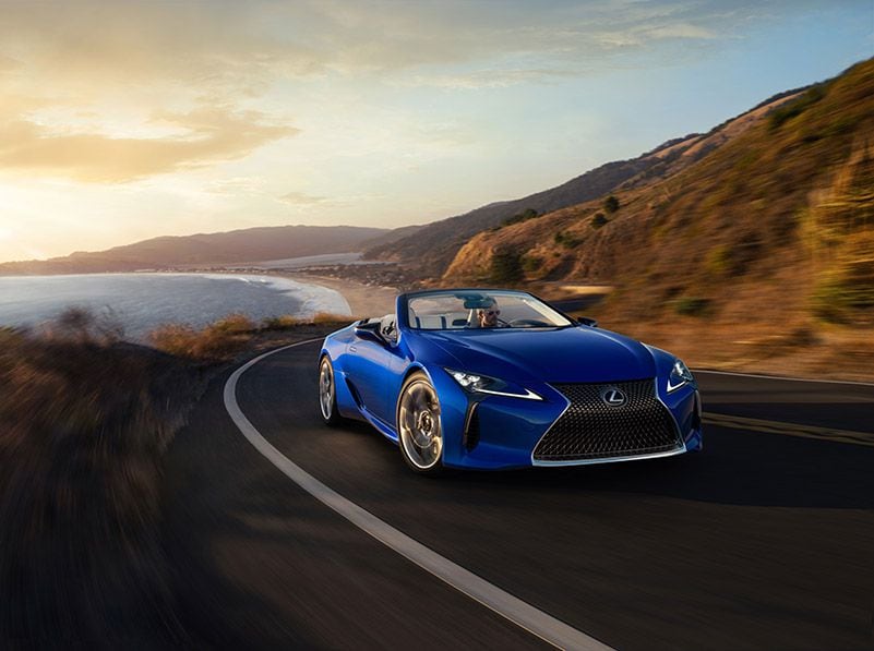 2021 Lexus LC 500 Convertible ・  Photo by Lexus 