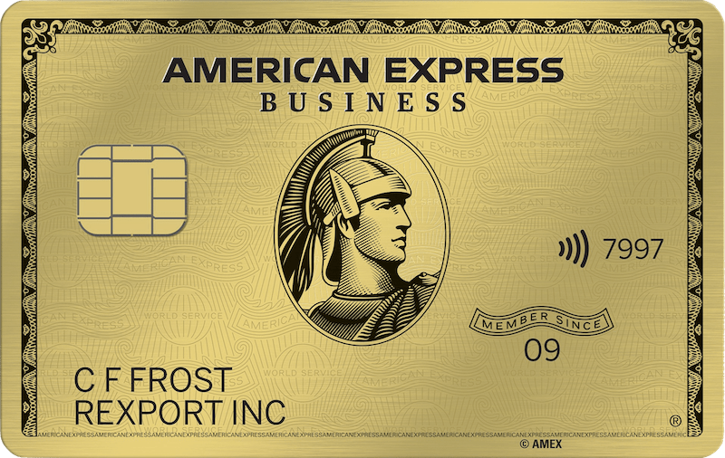 American Express Gold Business Card - 100,000 Membership Rewards