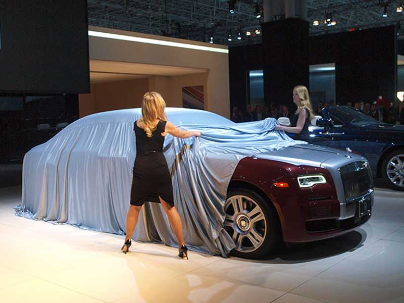 2015 rolls royce ghost II unveiling 