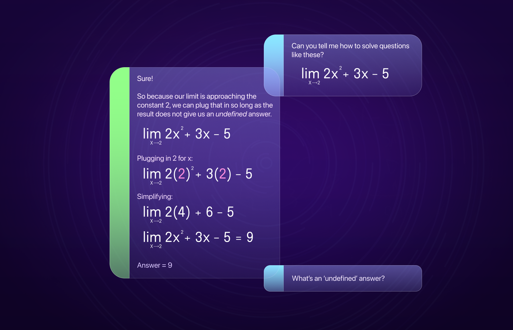 Build an AI Chatbot to Help with Math Problem Sets Image