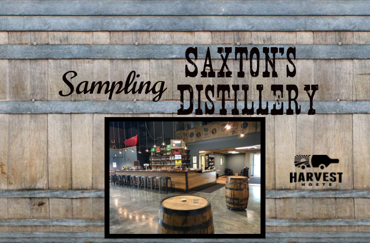 Sampling Saxton''s Distillery