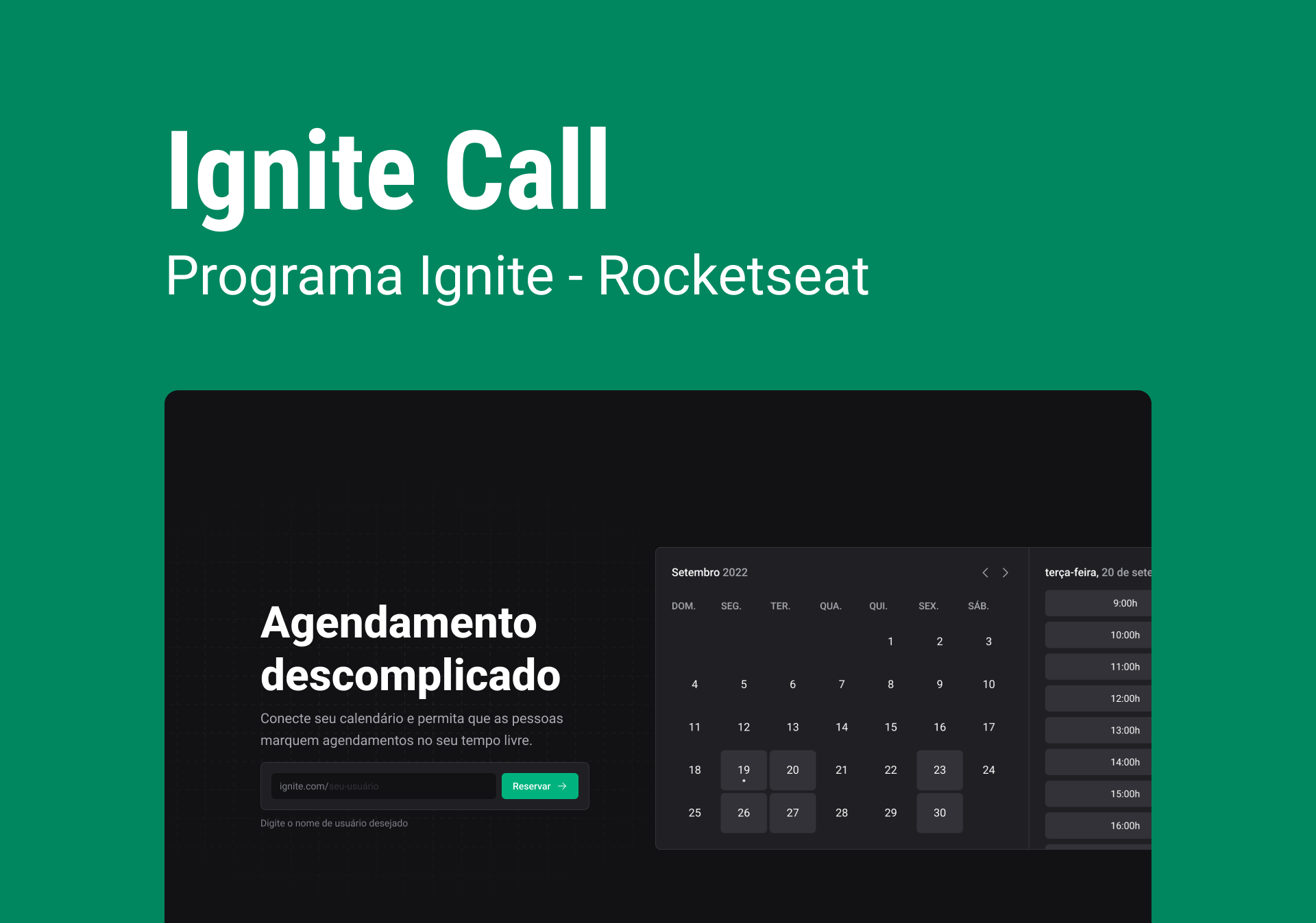 Thumbnail do projeto Ignite Call