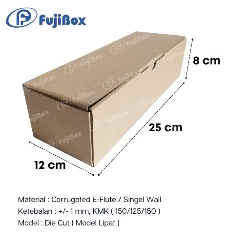 FUJIBOX DUS KARTON | CORRUGATED 12 x 25 x 8 | KARDUS BOX TEBAL