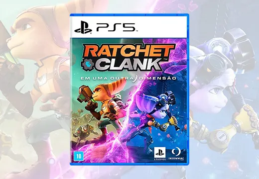 Imagem do produto Ratchet & Clank: Em Uma Outra Dimensão PS5 - Físico em Fast Shop