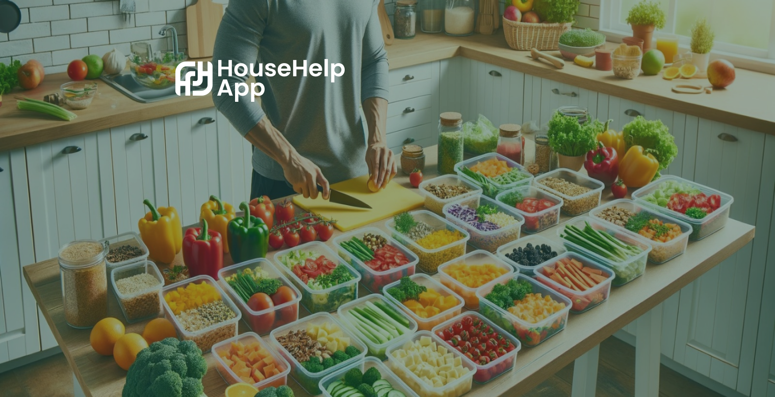 Mastering Meal Prep: Simplify Your Life with HouseHelpApp Discover the Joy of Organized and Healthy Cooking this new year