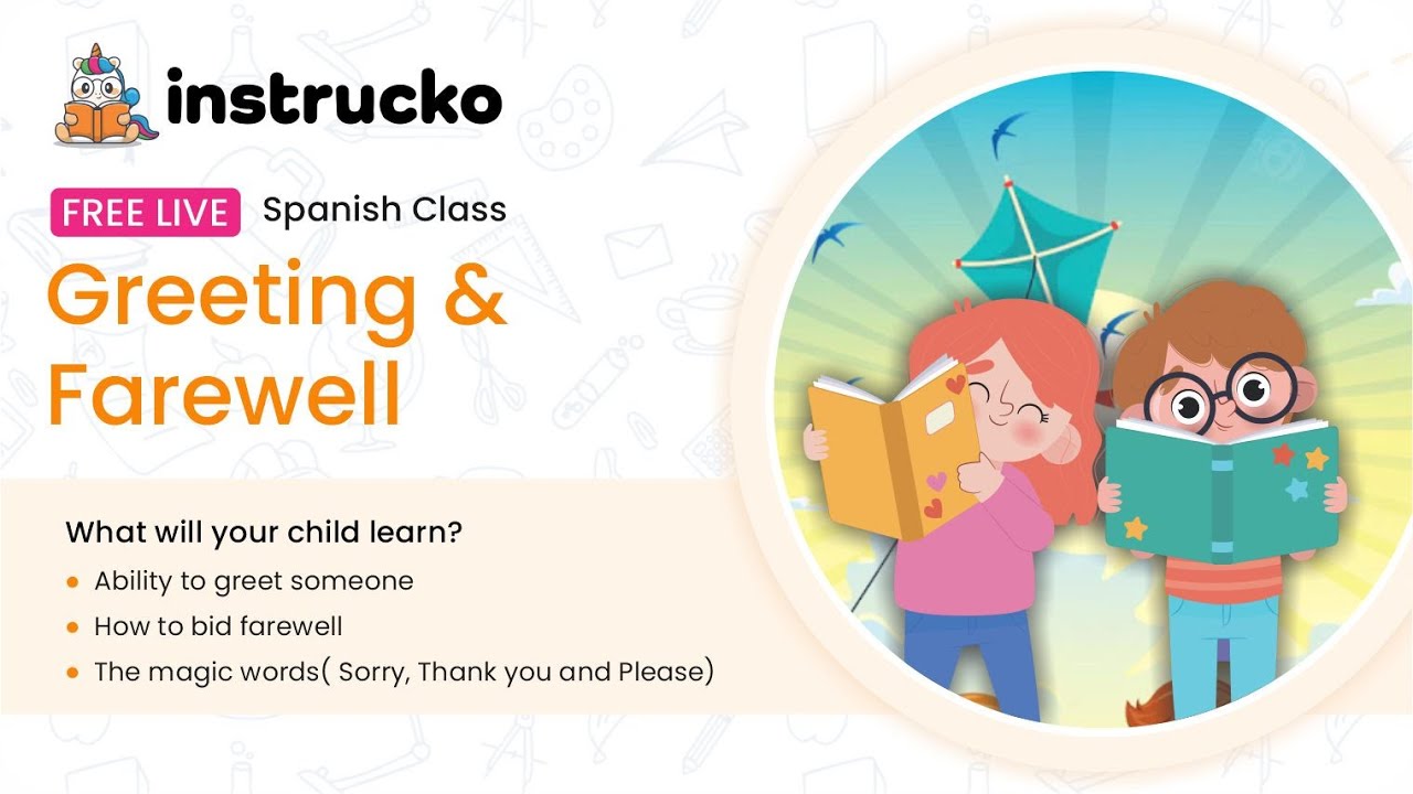 Live Spanish class for kids