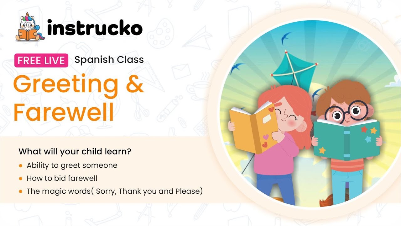 Live Spanish class for kids