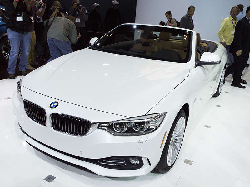 2015 BMW 4-Series Convertible at the 2013 Los Angeles Auto Show ・  Photo by Megan Green