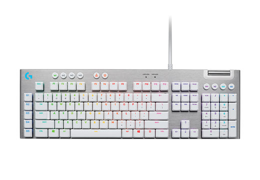 Imagem do produto Teclado Mecânico Gamer com fio Logitech G815 Switch Brown Tactile - Branco em Mercado Livre