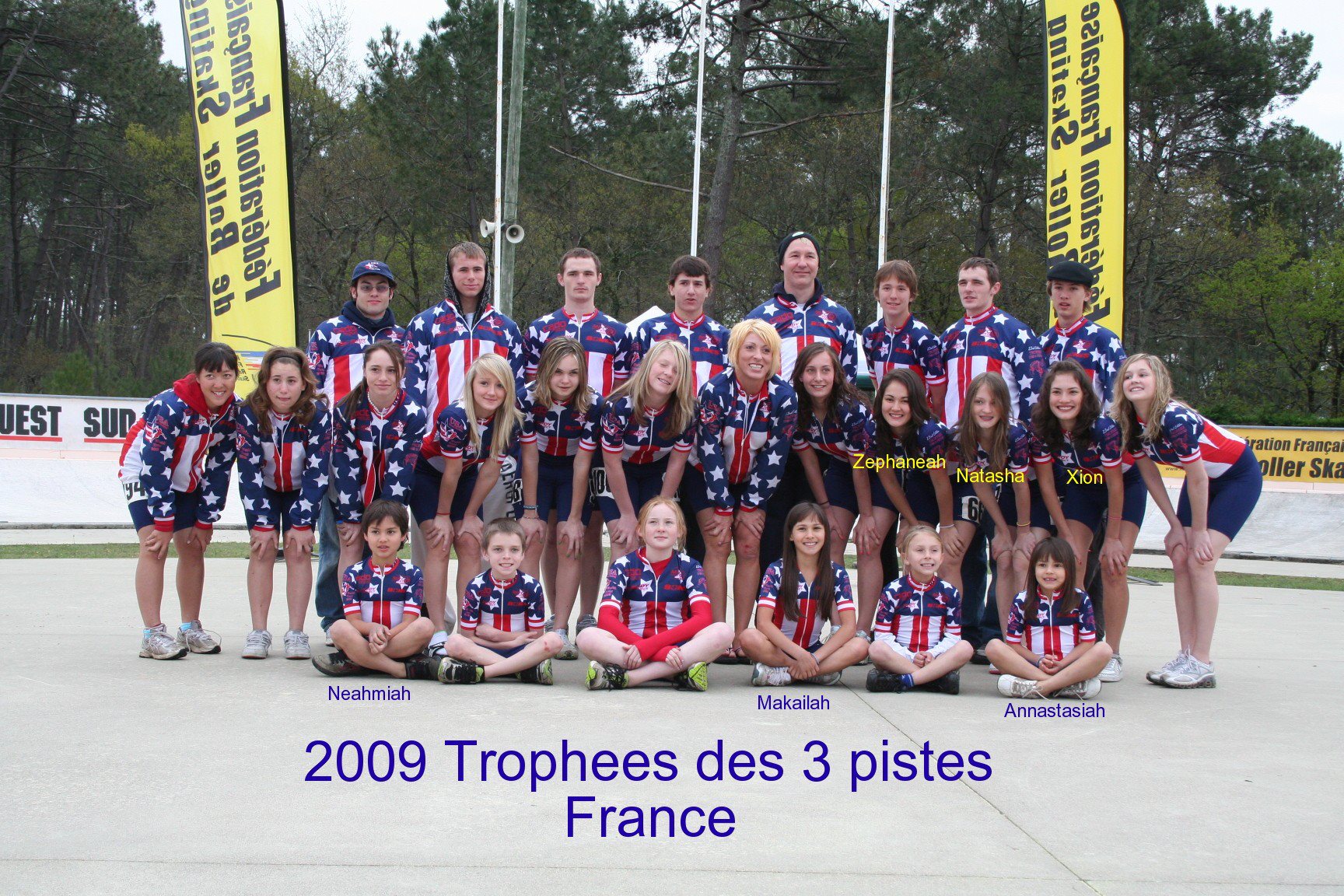 2009 Team USA group picture.