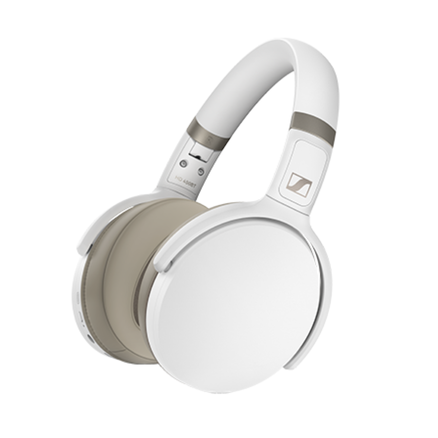 White wireless discount headphones over ear