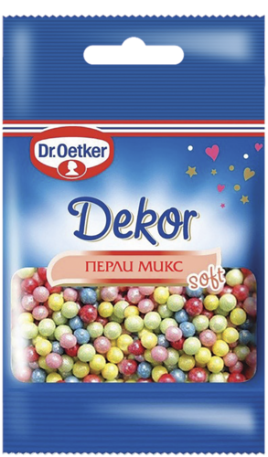 Захарни перли - Продукти