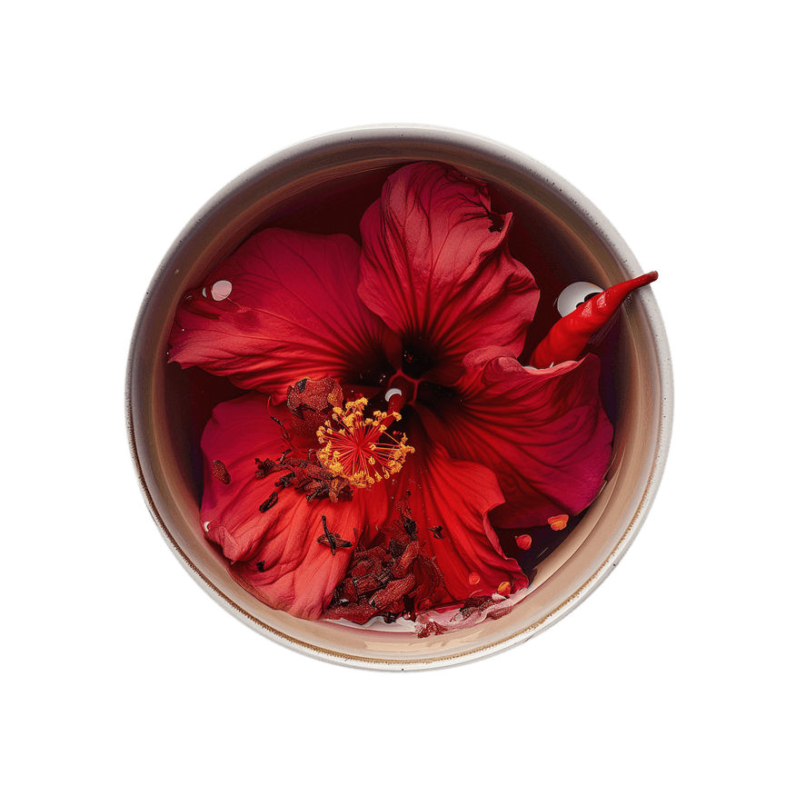 Spicy Hibiscus Blossom Positive Energy