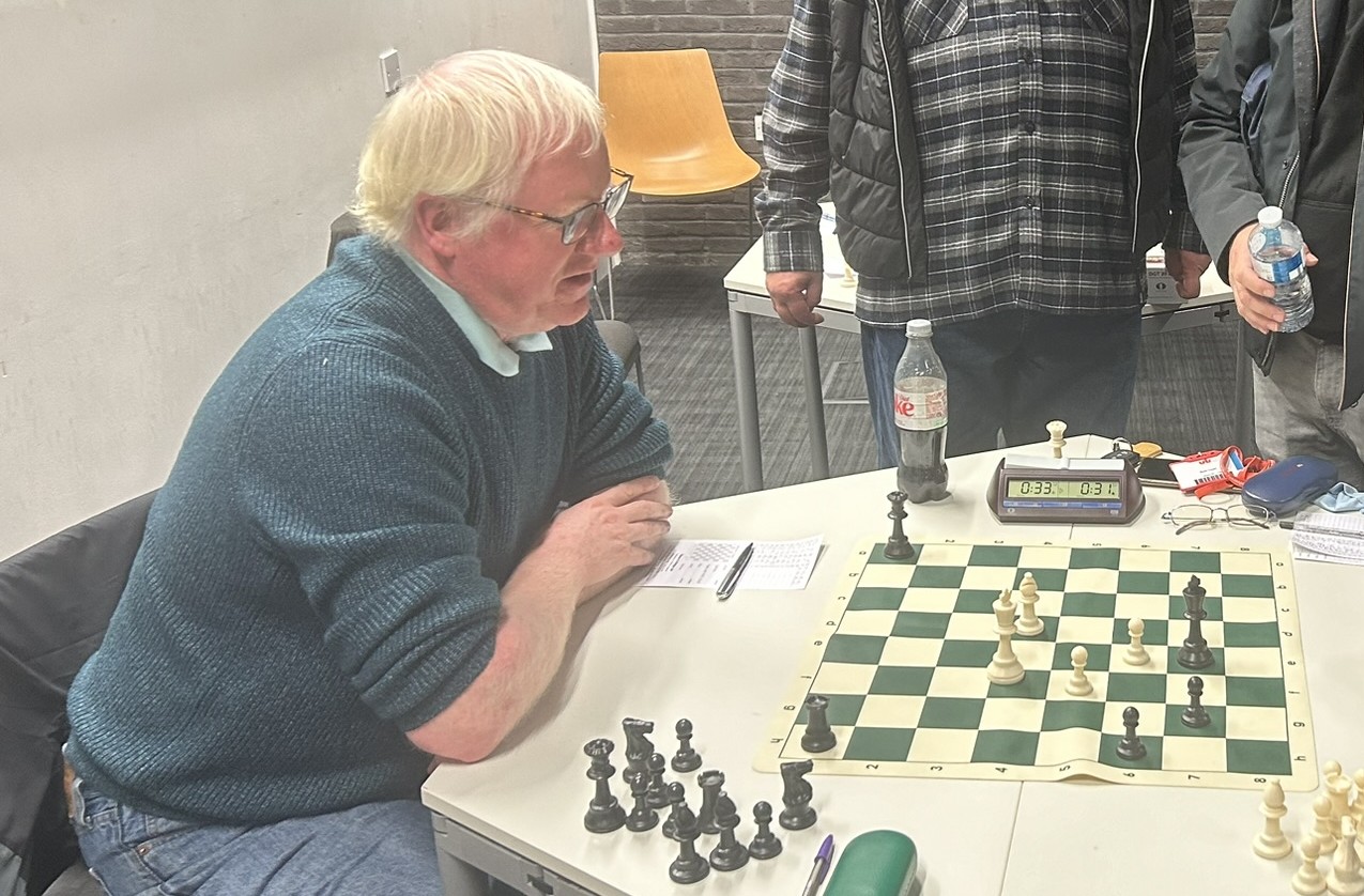 Tim Hayden wins the U1600 Milton Keynes Congress!
