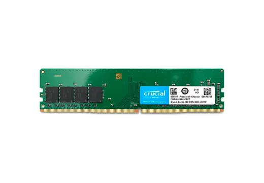 Imagem do produto Memória Crucial Basics 8GB 2666MHz DDR4 CL19 - CB8GU2666 em Americanas