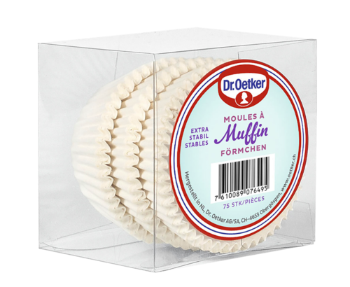 Dr. Oetker Tulips Pirottini Per Muffin Colorati – 20 Pezzi, Resistenti Fino A 220°C, Rivestimento Antiaderente, Rosa/turchese/verde/giallo
