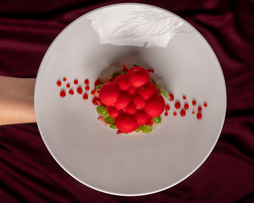 Frozen strawberry shortcake – Credit: Food Story Media