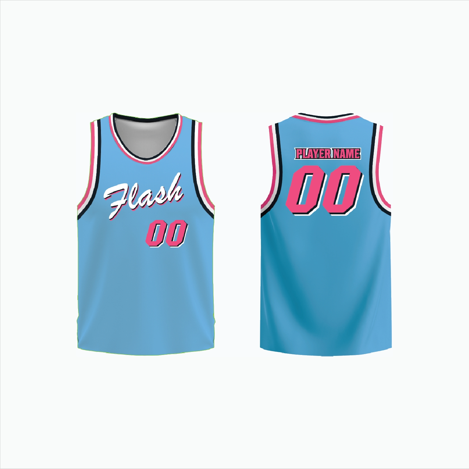 Miami Basketball Uniform Mockup Template Design For Basketball Club Tank  Top Tshirt Mockup For Basketball Jersey