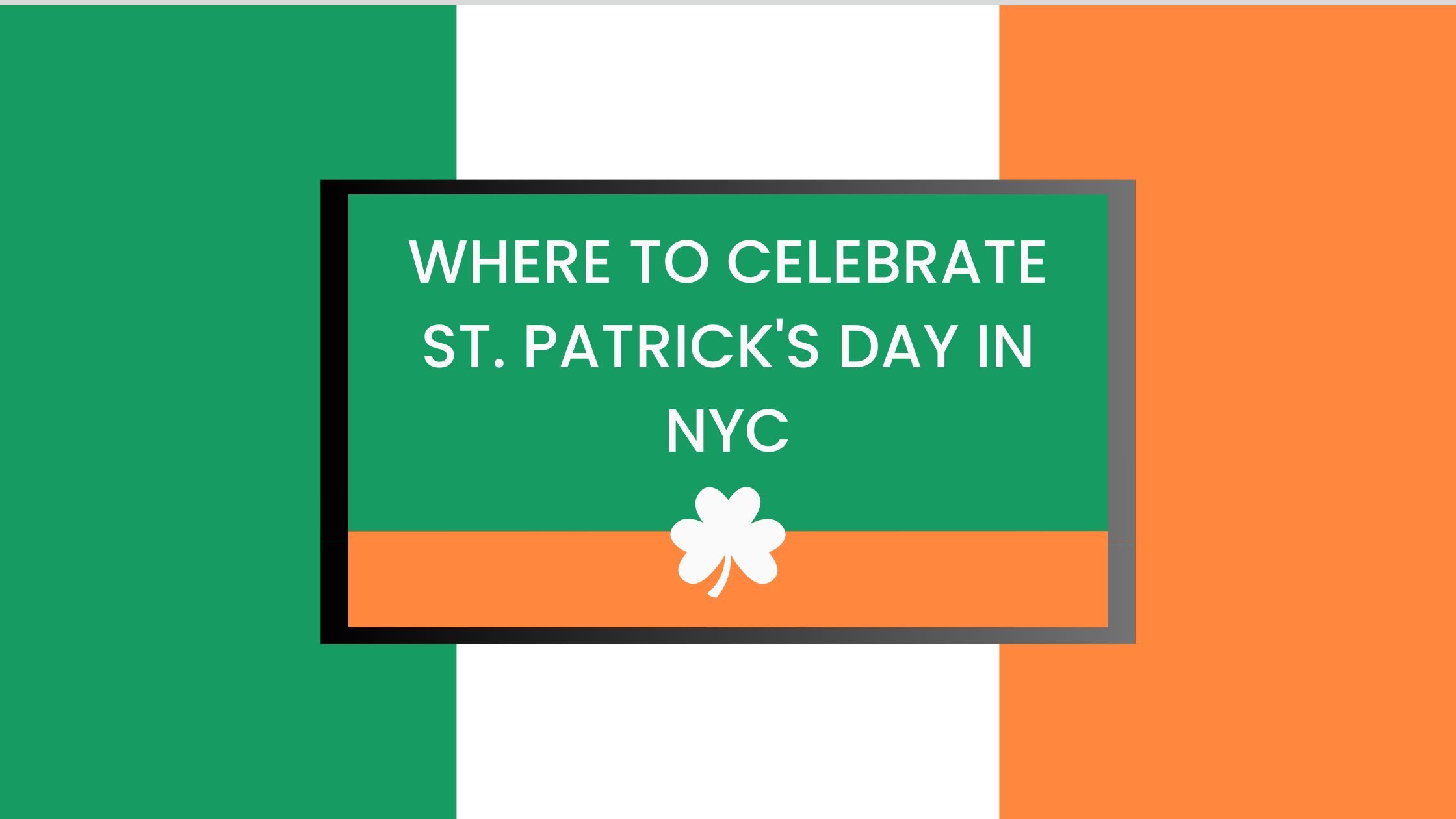Discover the luck of the Irish in the heart of NYC with where to celebrate St. Patrick’s Day. Uncover the city’s festive and vibrant spots to enjoy the St. Paddy’s spirit. From iconic parades and lively pubs we’ve gathered a few favorites that you’ll enjoy whether you’re a New Yorker or just visiting. 