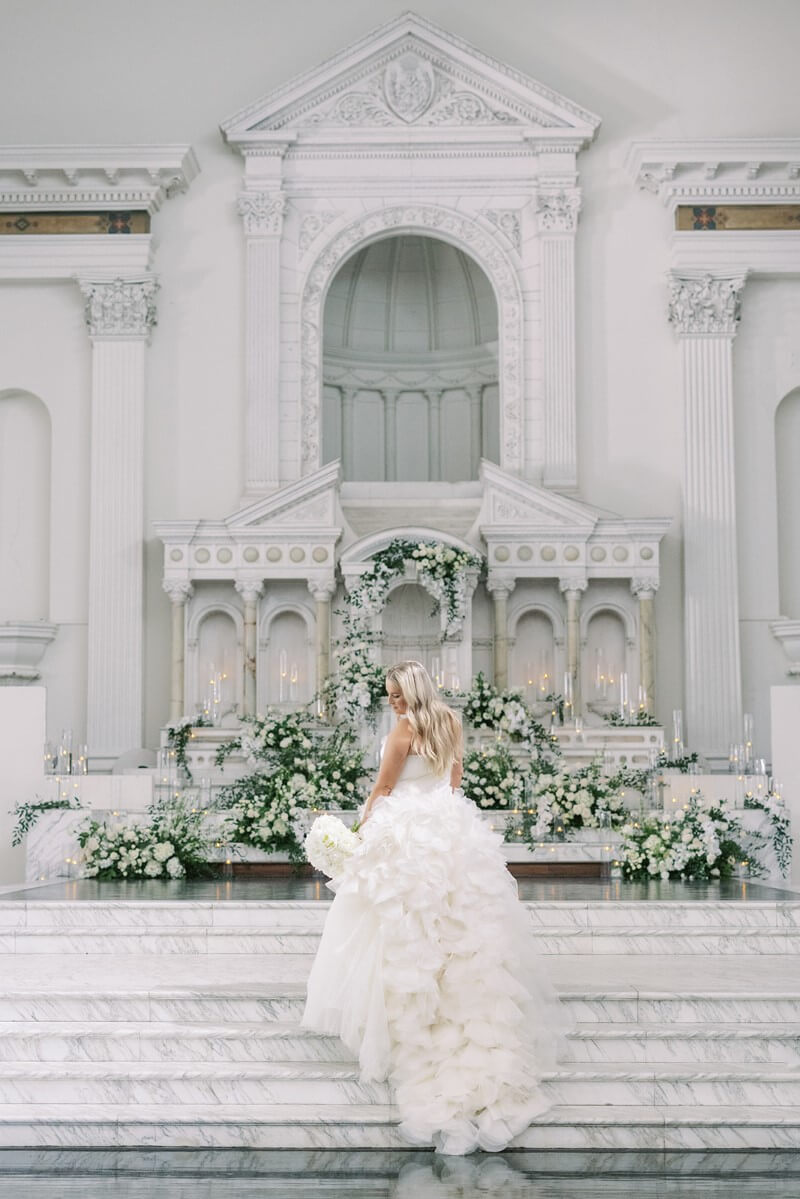 bride in vibiana