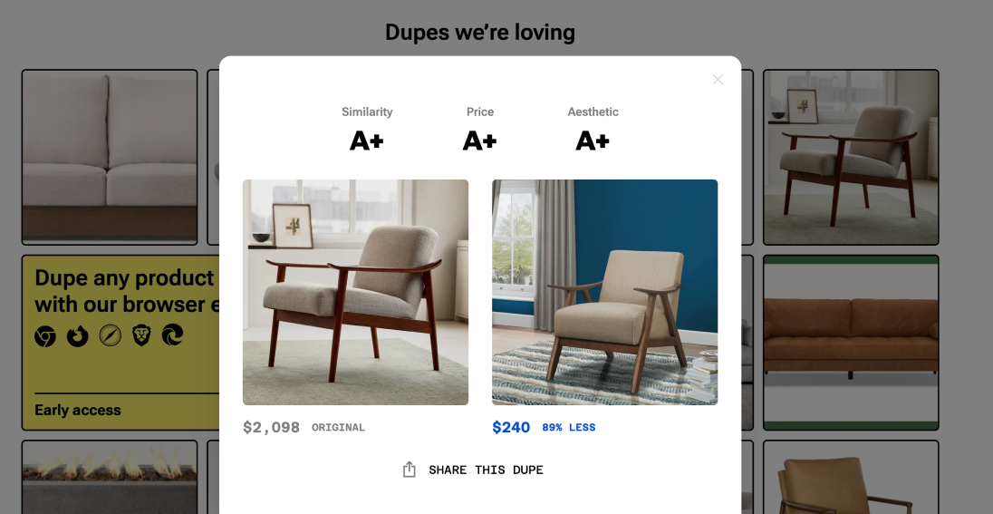 Dupe.com Preisvergleich