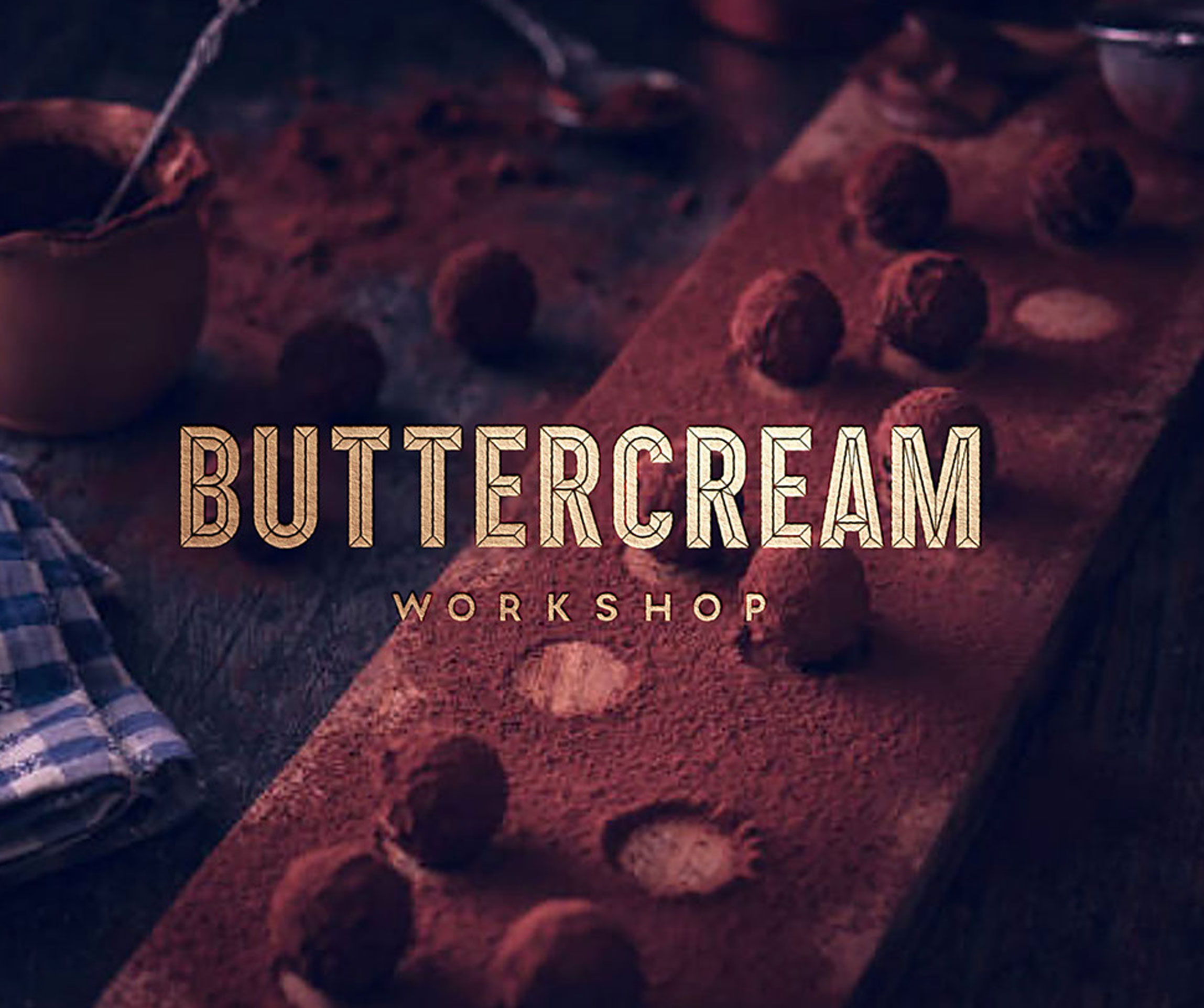 Buttercream Workshop finger licking goods